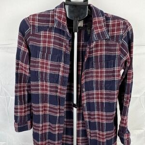 Billabong Plaid Flannel Skater Style Streetwear Medium